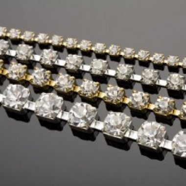 Catena strass accessori per arredamento