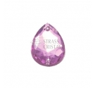 GOCCIA ROSA ACRILICA CON FORI
