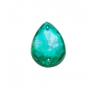 GOCCIA SMERALDO ACRILICA CON FORI