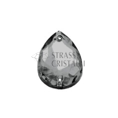 GOCCIA GRIGIO/BLACK DIAMOND ACRILICA CON FORI