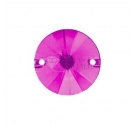 TONDO FUCHSIA NERO CON FORI