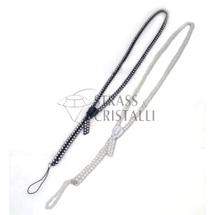 PORTA BADGE CON STRASS