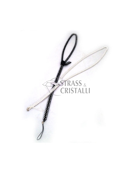 PORTA BADGE CON STRASS