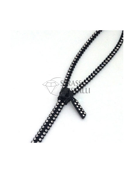 PORTA BADGE CON STRASS