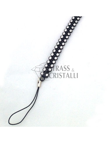 PORTA BADGE CON STRASS