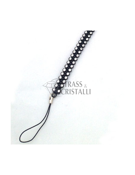 PORTA BADGE CON STRASS