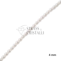 PASSAMANERIA CON PERLA 4 MM