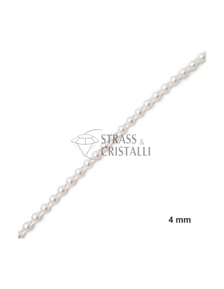 PASSAMANERIA CON PERLA 4 MM