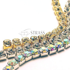 CATENA STRASS LUNETTA SS16 ORO 2