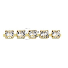 CATENA STRASS LUNETTA SS16 ORO