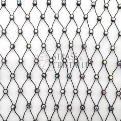 Gallon strass CON RETE NERO/AB 1 strass
