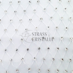 Gallon strass CON RETE BIANCO/CRY 1 strass