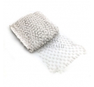 Gallon strass CON RETE BIANCO/CRY 4 strass