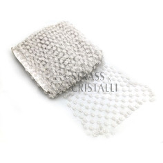 Gallon strass CON RETE BIANCO/CRY 4 strass 2
