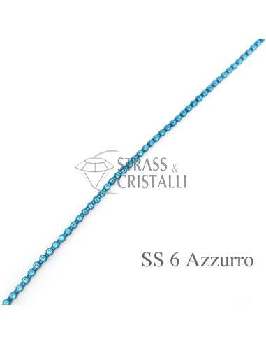 GALLON STRASS AZZURRO