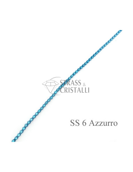 GALLON STRASS AZZURRO