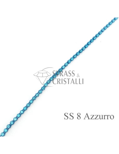 GALLON STRASS AZZURRO