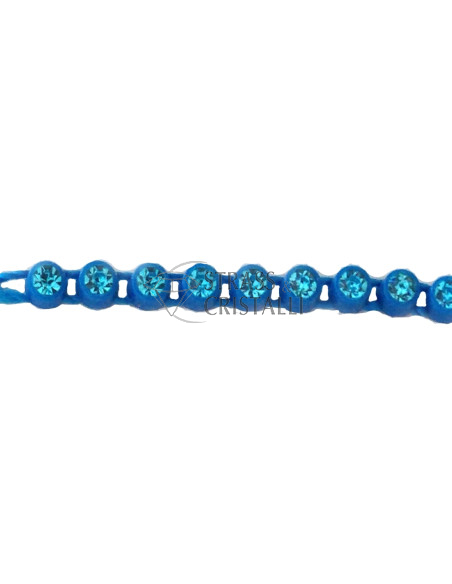 GALLON STRASS AZZURRO