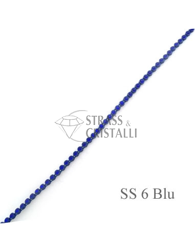 GALLON STRASS BLU