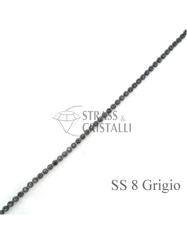 GALLON STRASS GRIGIO