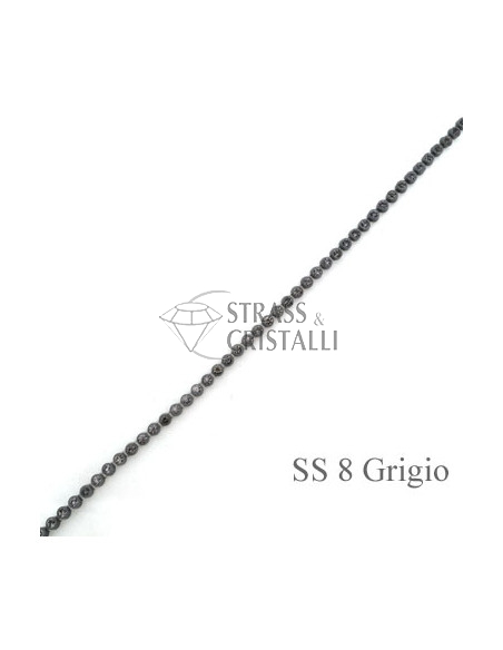 GALLON STRASS GRIGIO