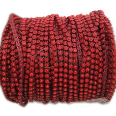 GALLON STRASS ROSSO 2