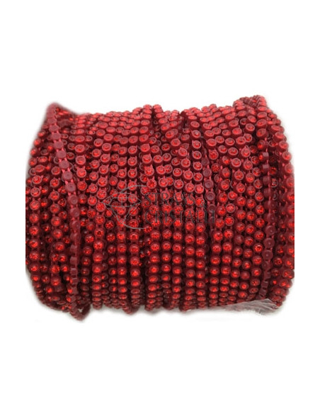 GALLON STRASS ROSSO