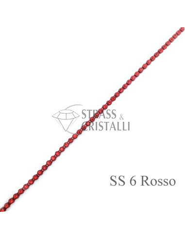 GALLON STRASS ROSSO