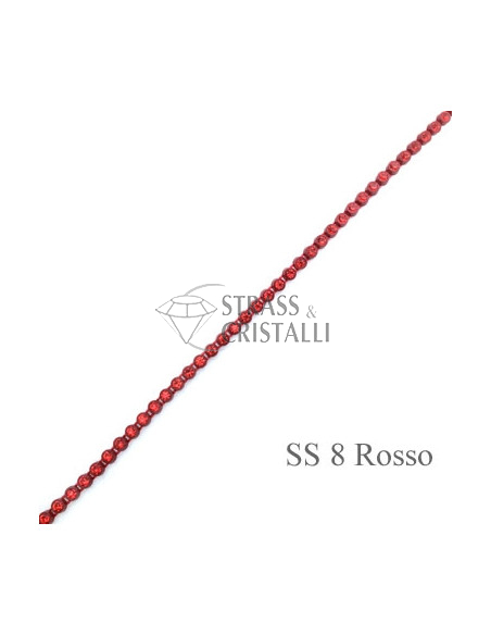 GALLON STRASS ROSSO