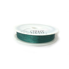 CAVETTO IN ACCIAIO Ø 0,38mm 11 VERDE SCURO 