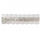 Passamaneria elastica con strass