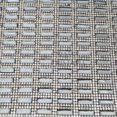 GLASS MESH RETTANGOLO BLACK DIAMOND 2