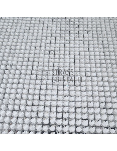 GLASS MESH SCACCHI 6X6 CRYSTAL