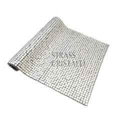 GLASS MESH SCACCHI 6X6 CRYSTAL