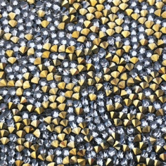 Crystal rock foglio ORO/BLACK DIAMOND 2