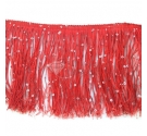 Frangia con paillettes ROSSA