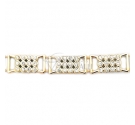 PASSAMANERIA CON STRASS 768 ORO