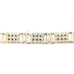 PASSAMANERIA CON STRASS 768 ORO