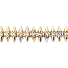 PASSAMANERIA CON STRASS 771 ORO