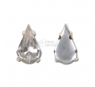 Goccia CRISTALLO con castone