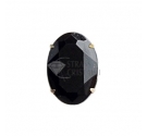 OVALE CON CASTONE NERO