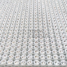 Gallon strass 24 FILI BIANCO/CRY