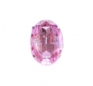 OVALE CON CASTONE ROSA