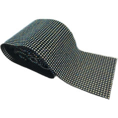 Gallon strass 24 FILI NERO/AB 2