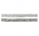FILO DI STRASS MODELLABILE NERO/CRY
