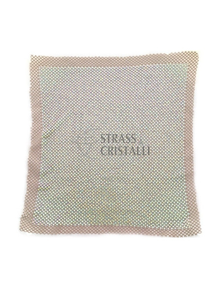 RETE CARNE CON STRASS SS20 AB