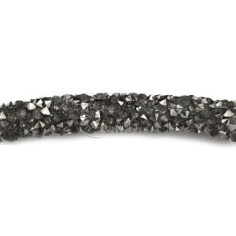 CRYSTAL ROCK TUBO HEMATITE