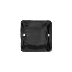QUADRATO NERO ACRILICO CON FORI