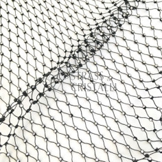 GALLON RETE NERO/CRY 46/47 strass