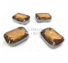 RETTANGOLO MARRONE CON CASTONE